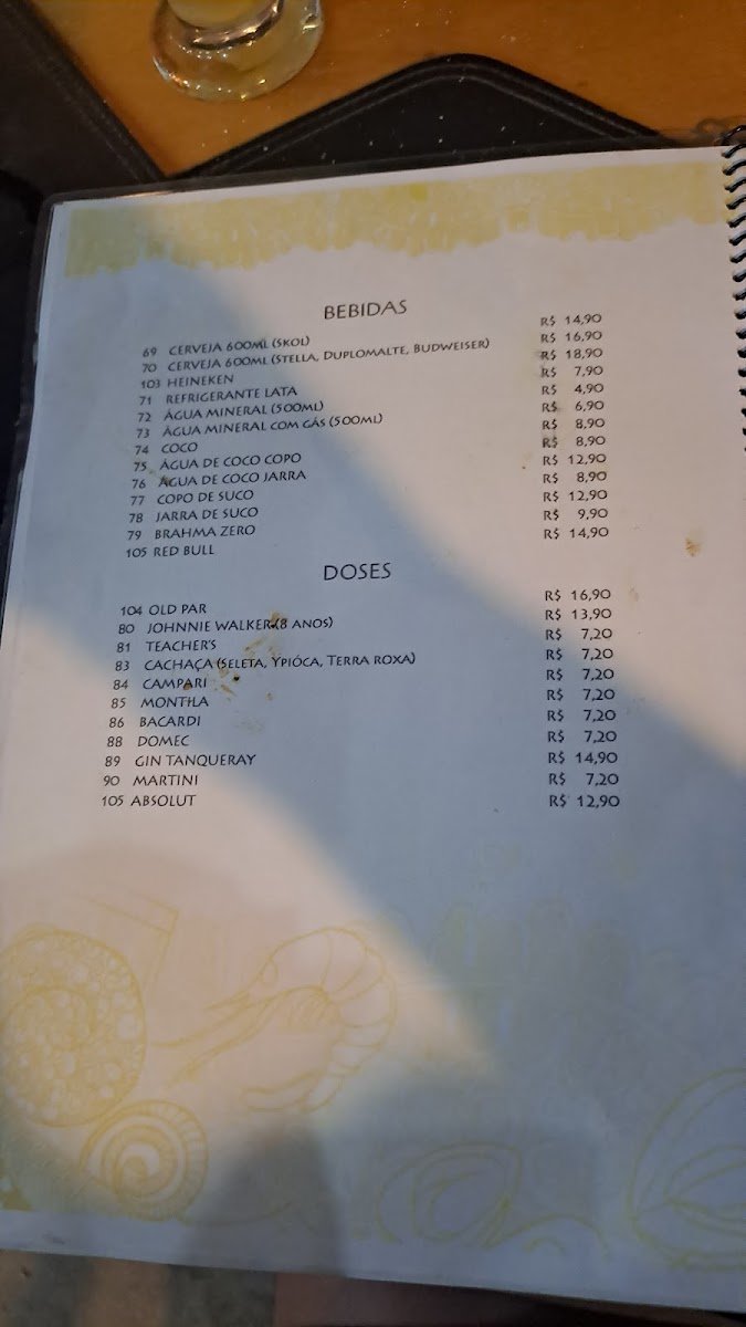 Menu Restaurante Tarrafas-10