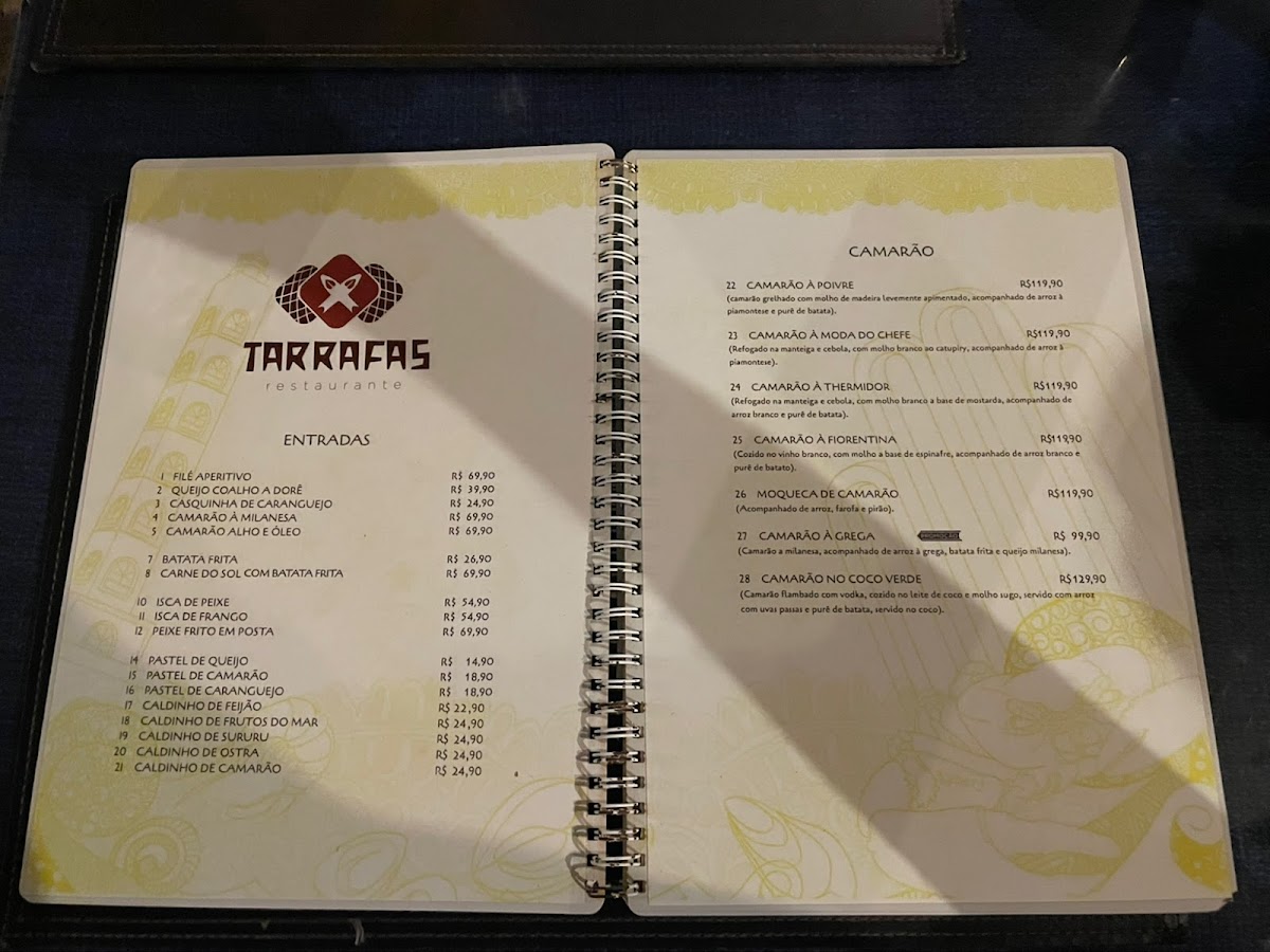 Menu Restaurante Tarrafas-9